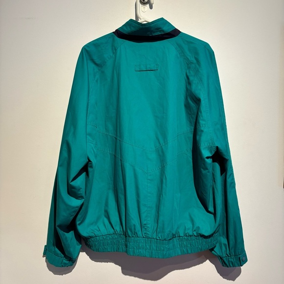 Vintage 90s Teal Windbreaker XL – Tip Top Tailors Retro Ski Jacket Streetwear - Picture 6 of 13
